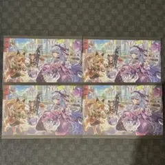 原神　スシロー　コラボ　ご当地イラストポストカード大阪　限定　夢見月瑞希　セット