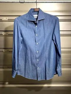 TK102　CAMICIANISTAカミチャニスタ　シャンブレーデニムシャツのサムネイル