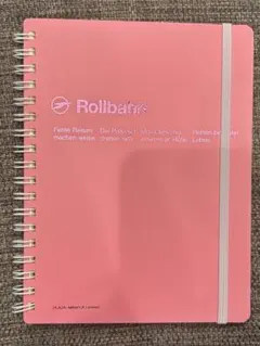 ロルバーン》Rollbahn PLAZA限定 ポケット付メモ L ピンク使用済みのサムネイル