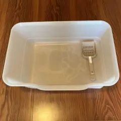 猫　トイレ 猫砂付きのサムネイル