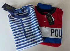 POLO RALPH LAUREN ヘンリーネックTシャツ 2枚セットのサムネイル