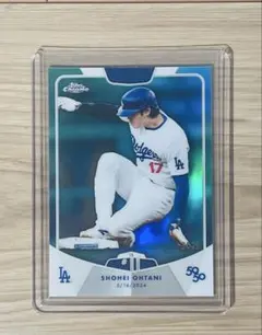 TOPPS社大谷翔平選手50/50 シリアルナンバーが入った11盗塁カード