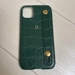 iPhone11 クロコダイル調 スマホケース