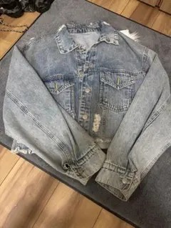 お値下げ可能⭕️ライトブルー クロップドデニムジャケット
