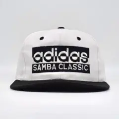 80-90s 台湾製 アディダス サンバ クラシック キャップ スナップバック
