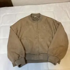 ブラウン ブルゾン L