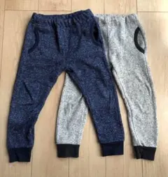 裏起毛　パンツ　120cm ２枚セット