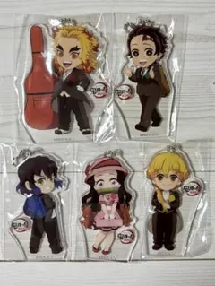 鬼滅の奏 アクリル チャーム 5種コンプセット