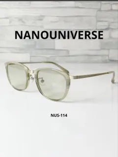 美品 NANOUNIVERSE NUS-114 ナノユニバース サングラスのサムネイル