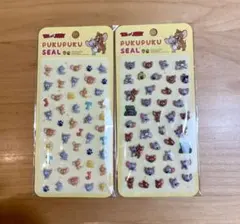 ぷくぷくシール トム＆ジェリー ２種