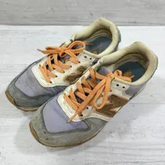 New Balance 996 スニーカー グレー/オレンジ