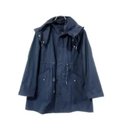 マウンテンパーカー 薄手 ネイビー アウター M アウトドア おでかけ 美品 春