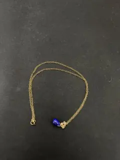 定価2万8600円 4℃ K10 ムーン ダイヤ イエローゴールド ネックレス 