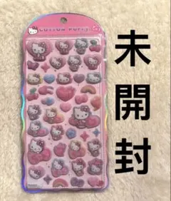 タ*ケ様 正規品，サンリオ　キティー　cotton puffy シール
