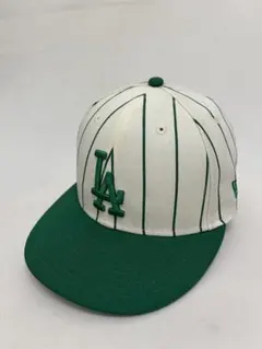 【New Era】LAドジャース キャップ ピンストライプ