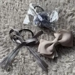 ヘアゴム バレッタ 3点セット