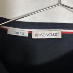 MONCLER スリムフィット Tシャツ ブラック