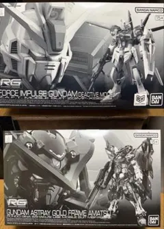 プレバン限定】RG インパルス（ディアクティブ） ＆ ゴールドフレーム