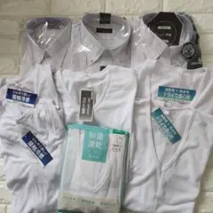 ビジネスシャツメンズ長袖セット