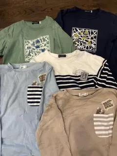 BeBe 長袖カットソー 5枚セット