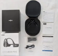 【美品】SHOKZ OPENRUN PRO 骨伝導イヤホン