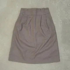 MAJESTIC LEGON マジェスティックレゴン スカート 膝丈 ベージュ