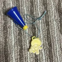 サンリオプレミアム　キキ　メガホン　青　黄色