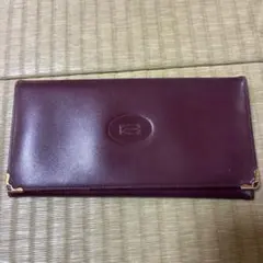 Cartier バーガンディ 長財布 - メルカリ
