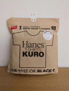 Hanes　KURO　スリーブレスTシャツ
