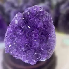 極上】ウルグアイアメジストクラスター原石（幸運水晶）天然紫水晶原石