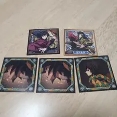 鬼滅の刃 鬼滅烈伝5 シール 冨岡義勇 ステッカー
