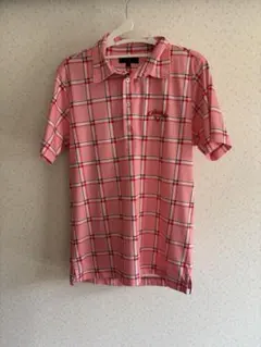 Callaway ゴルフシャツ M 赤チェック