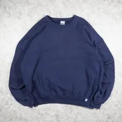 00s メキシコ製 Russell ラッセルアスレチック XXL 前Vスウェット