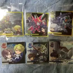 ガンダムシールウエハースVol.4 R、N6種セット