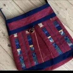 お値下げ　ハンドメイド和風ショルダーバッグ