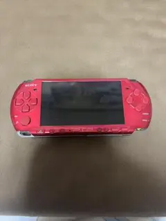 （ジャンク品）SONY PSP-3000 レッド 本体