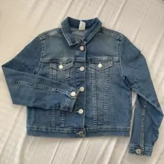 H&M キッズ トップス デニムジャケット Gジャン 120 130
