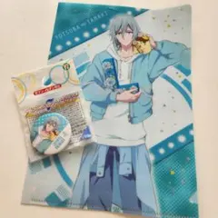 アイナナ　四葉環　クリアファイル　缶バッジ