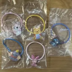ディズニー キャラクターTwinkle ゴム 5種セット