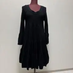 コントワー・デ・コトニエ　黒のニットワンピース