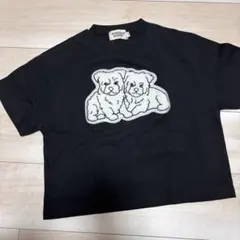 PAIRMANON STREET 犬アップリケ Tシャツ