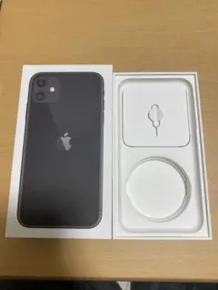 iPhone11(ブラック) 空箱 ケーブル無し