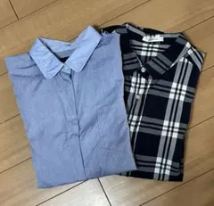 【美品】ベイクルーズ系 通勤コーデ 春シャツ 2点セットのサムネイル
