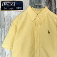【良品】Polo by Ralph Lauren　オックスフォードBDシャツ　S