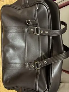 イーストボーイ　スクールバッグ合皮定番チョコレート