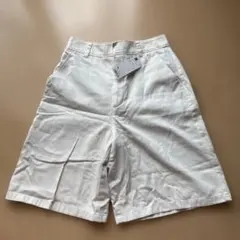 ＧＵ　白コットンバミューダパンツ