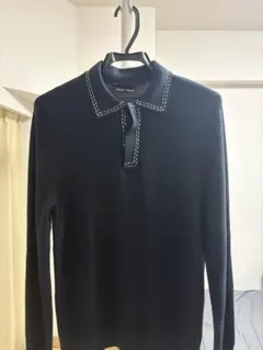 エンポリオアルマーニEMPORIO ARMANI ステッチ ニットポロ Mのサムネイル