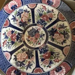 花柄の和風陶器皿