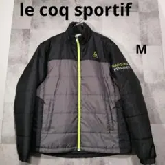 le coq sportif 中綿ダウンジャケット M ブラック/グレー