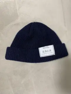 ドゥーズィエム クラス Yale ニット帽 ネイビー - メルカリ